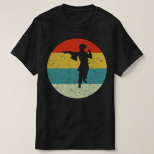 pirate retro vintage  silhouette 70s T-Shirt