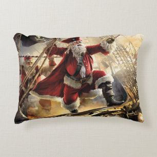 Pirate Santa Accent Pillow