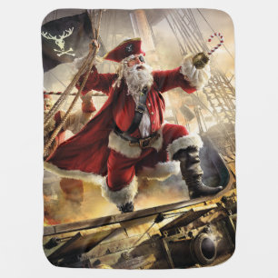 Pirate Santa Baby Blanket