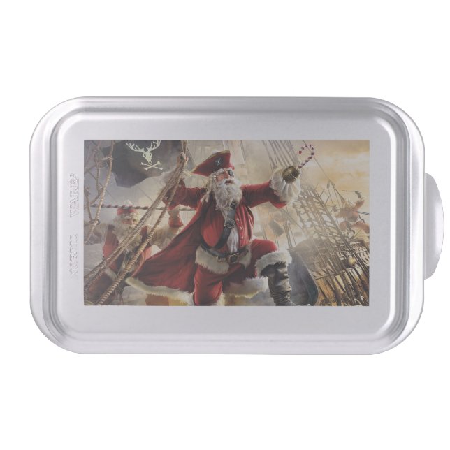 Pirate Santa Cake Pan (Front)