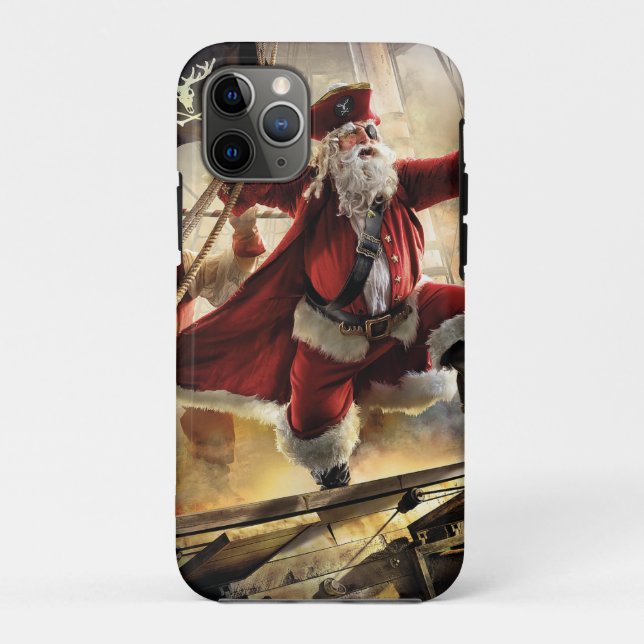 Pirate Santa Case-Mate iPhone Case (Back)
