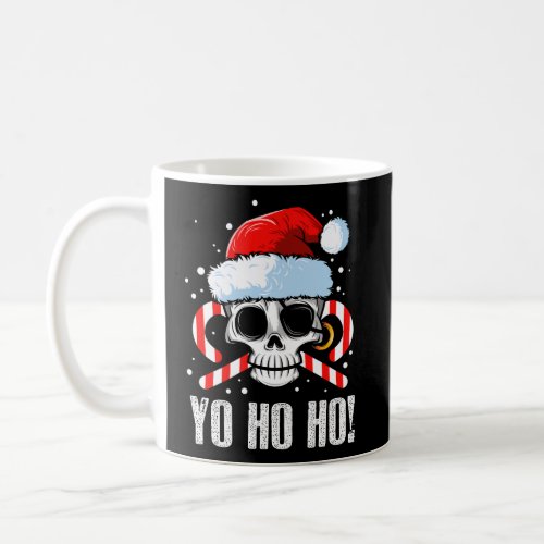 Pirate Santa Christmas Yo Ho Ho Xmas Funny Boys Me Coffee Mug