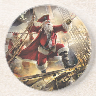 Pirate Santa Coaster