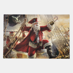 Pirate Santa Doormat