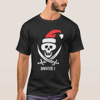 Pirate Santa edit text T-Shirt