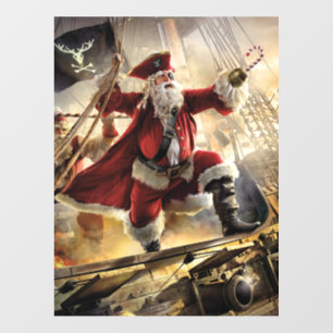 Pirate Santa Floor Decals