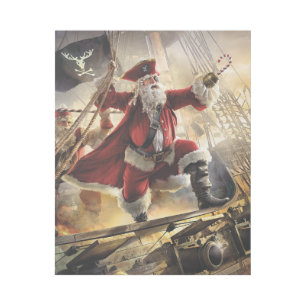 Pirate Santa Gallery Wrap