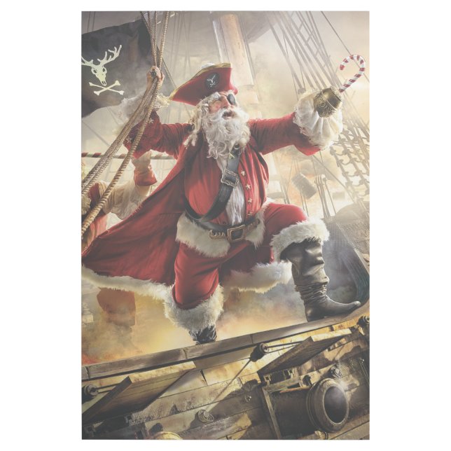 Pirate Santa Gallery Wrap (Front)