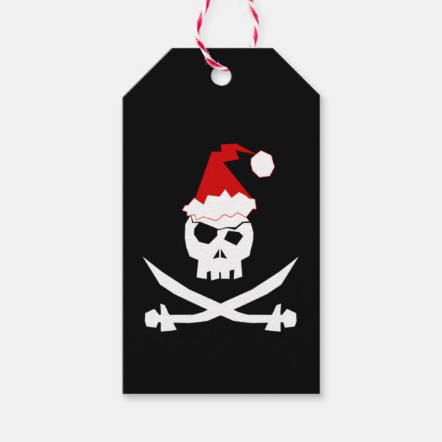 Pirate Santa Gift Tags (Front)