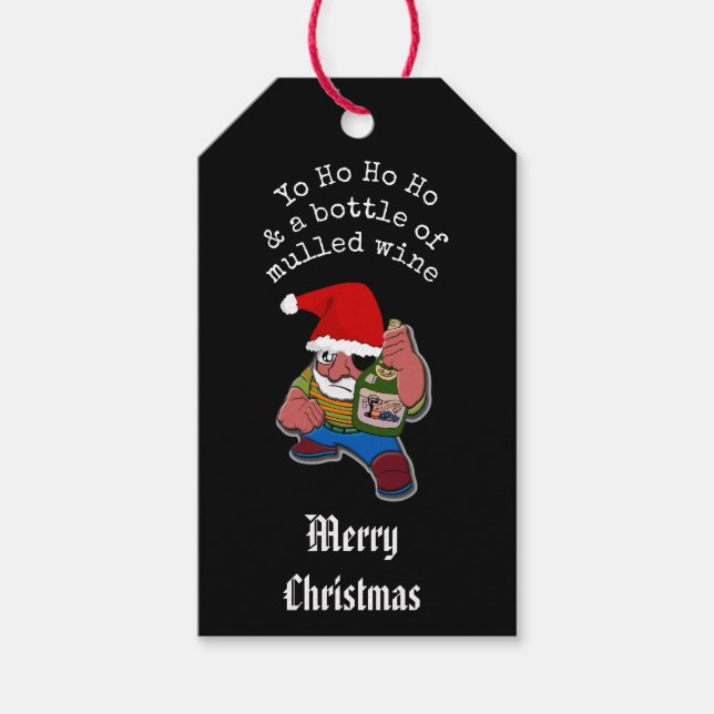 Pirate Santa Gift Tags (Front)