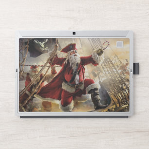 Pirate Santa HP Laptop Skin