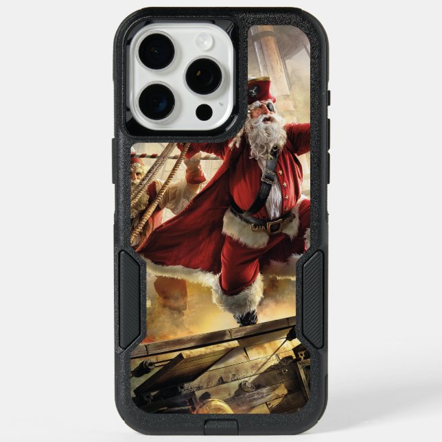 Pirate Santa iPhone 15 Pro Max Case (Back)