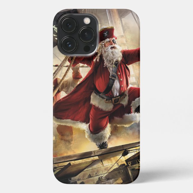 Pirate Santa iPhone Case (Back)