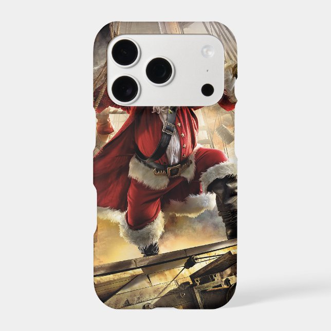 Pirate Santa Iphone Case (Back)