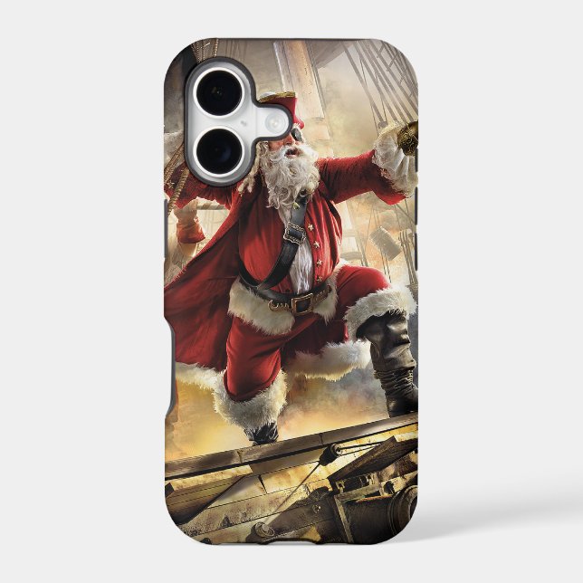 Pirate Santa Iphone Case (Back)