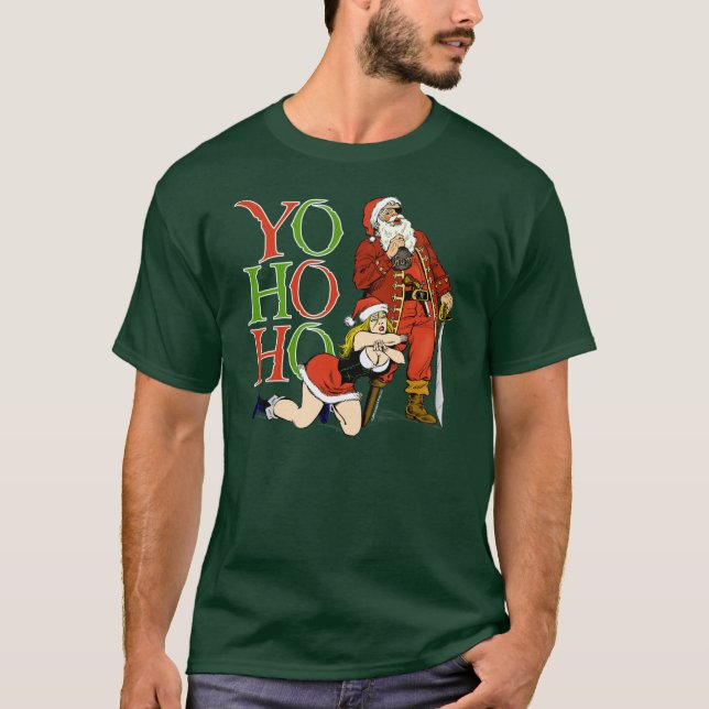 Pirate Santa Shirt (Front)