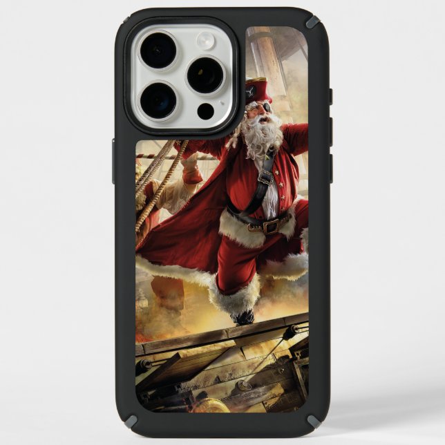 Pirate Santa Speck iPhone Case (Front)