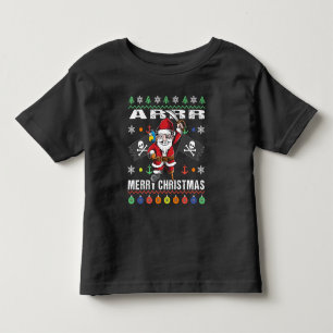 Pirate Santa Tacky Xmas Sweater Ar Merry Christmas