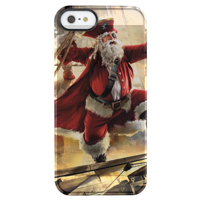 Pirate Santa Uncommon iPhone Case (Back)