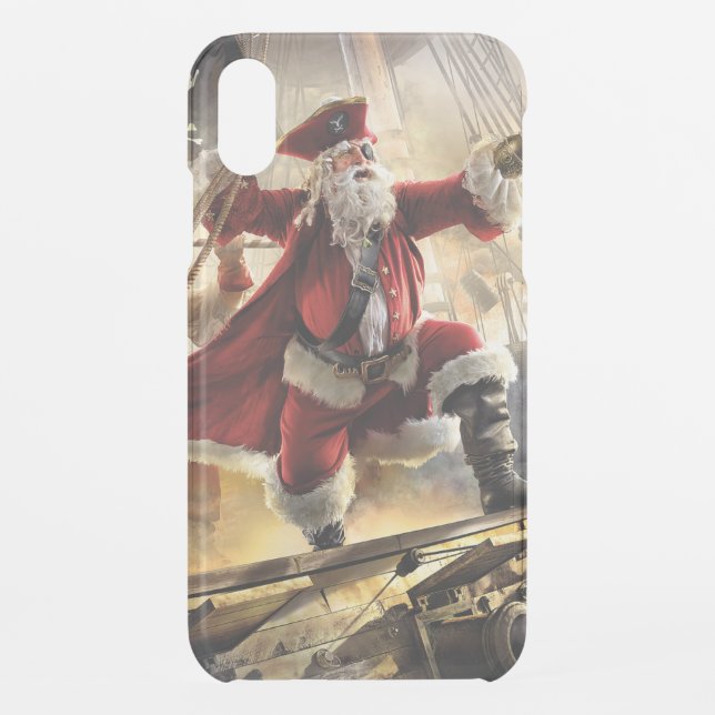 Pirate Santa Uncommon iPhone Case (Back)