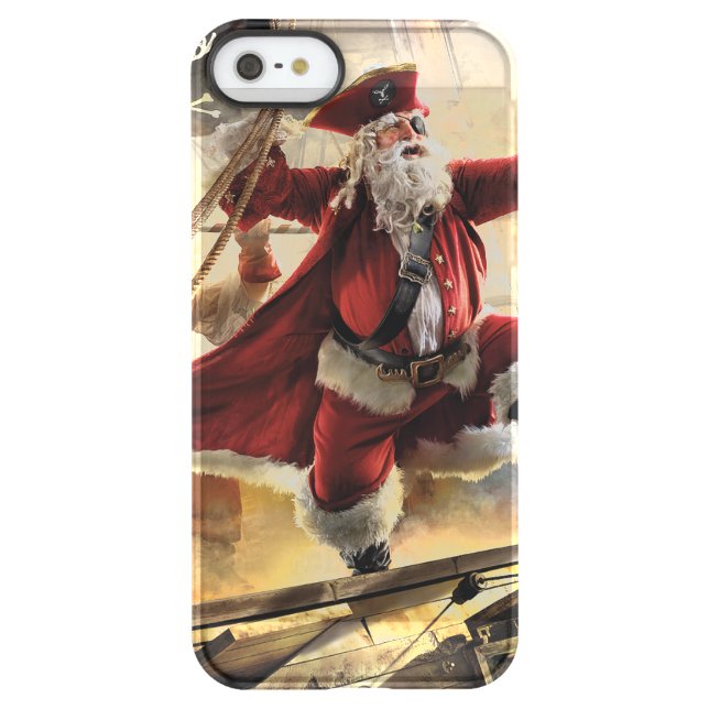Pirate Santa Uncommon iPhone Case (Back)