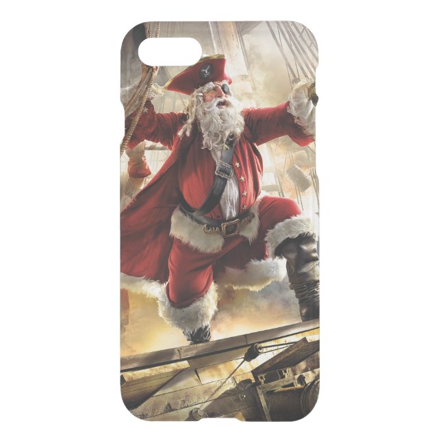Pirate Santa Uncommon iPhone Case (Back)