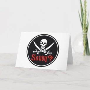 Pirate Savvy Card