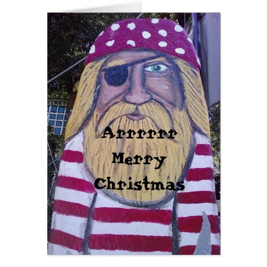 PIRATE SAYS ARRRRRRRRRRR MERRY CHRISTMAS (Front)