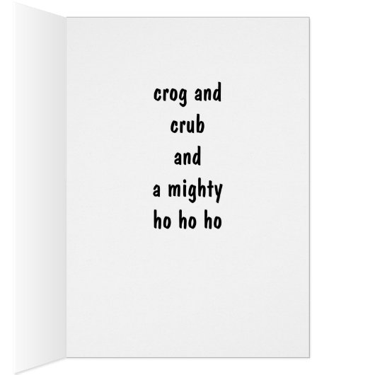 PIRATE SAYS ARRRRRRRRRRR MERRY CHRISTMAS (Inside (Right))