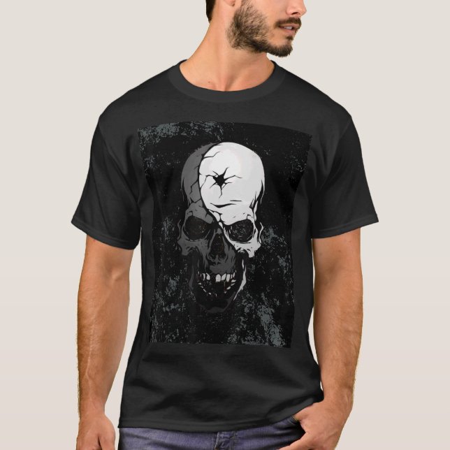 Pirate Scull Conqueror Of The Seas T-Shirt (Front)