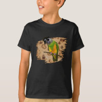 Pirate Senegal Parrot Treasure Map