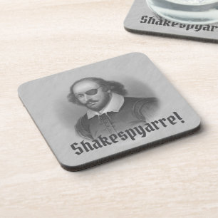 Pirate Shakespeare -  Beverage Coaster