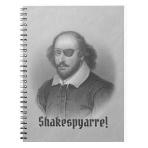 Pirate Shakespeare Notebook