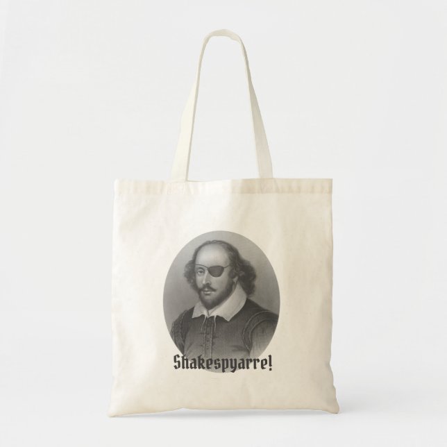 Pirate Shakespeare -  Tote Bag (Front)