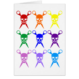 Pirate shears rainbow transparent 2009 cards