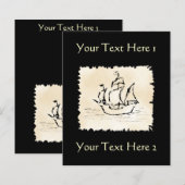 Pirate Ship. (Front/Back)