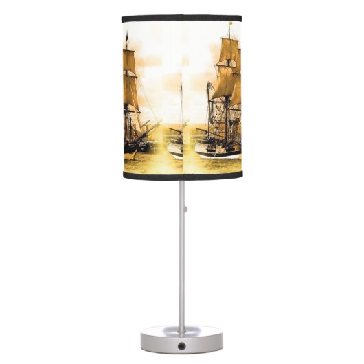 Pirate Ship 2 Table Lamp (Back)