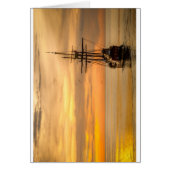 Pirate Ship At Sunset (Front)