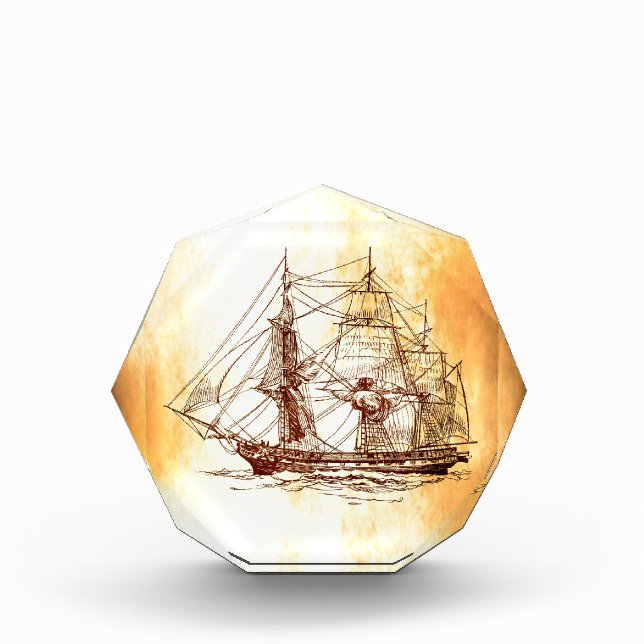 pirate ship award (Front)