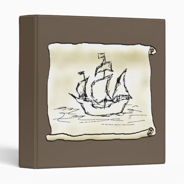 Pirate Ship. Binder (Front/Spine)