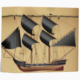 Pirate Ship Binder