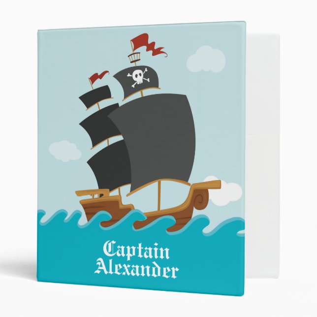 Pirate Ship Binder (Front/Inside)