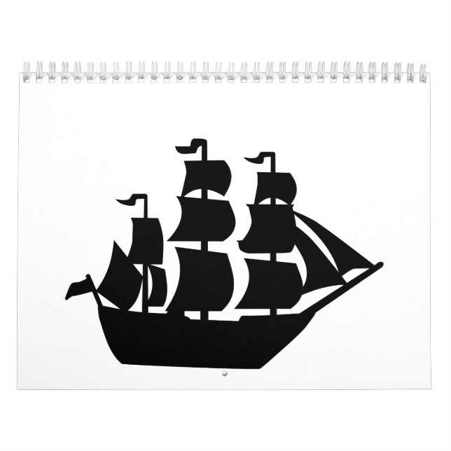 Pirate ship calendar (Cover)