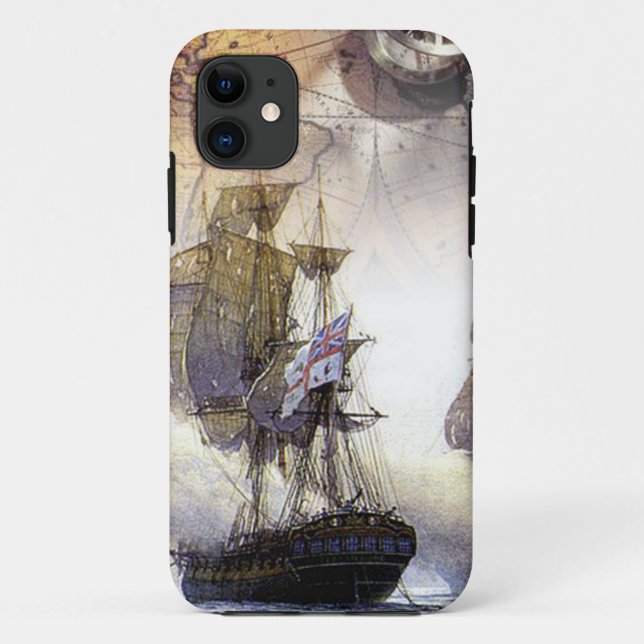 Pirate Ship Case-Mate iPhone Case (Back)