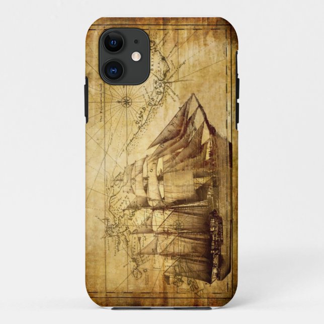 pirate ship Case-Mate iPhone case (Back)