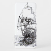 Pirate Ship Drawing Case-Mate iPhone Case