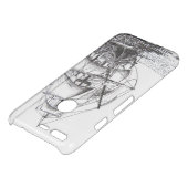 Pirate Ship Drawing Uncommon Google Pixel Case (Top)