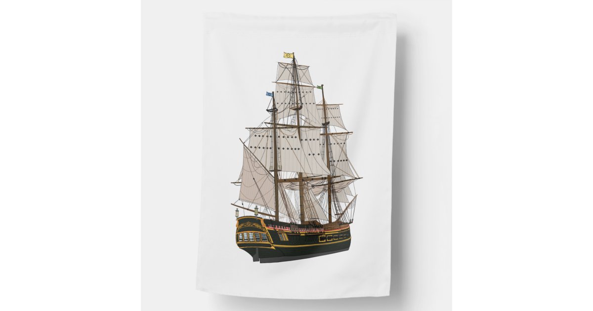 pirate ship house flag | Zazzle