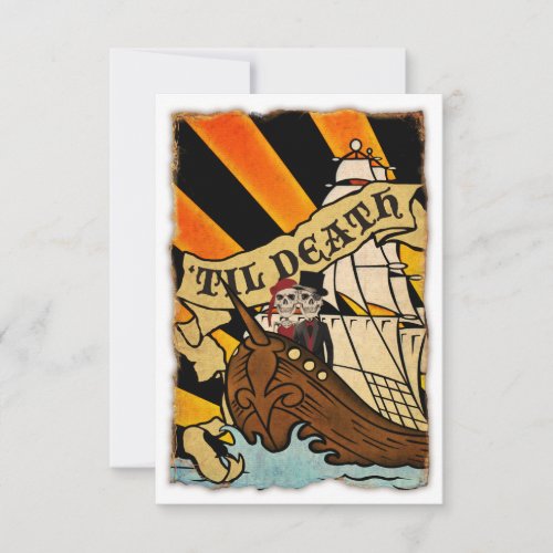 pirate ship invitations