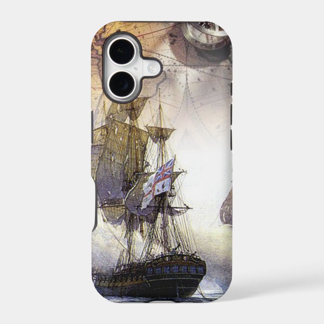 Pirate Ship Iphone Case (Back)